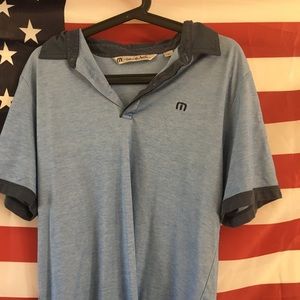 BLUE Med Travis Matthew polo